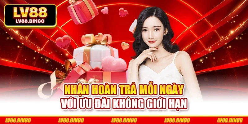 Nhận hoàn trả mỗi ngày với ưu đãi không giới hạn Nhận hoàn trả mỗi ngày với ưu đãi không giới hạn